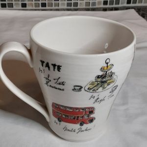 Anthropologie Diva Pyari Linea Carta I Love London Mug Mint Cond. Retired